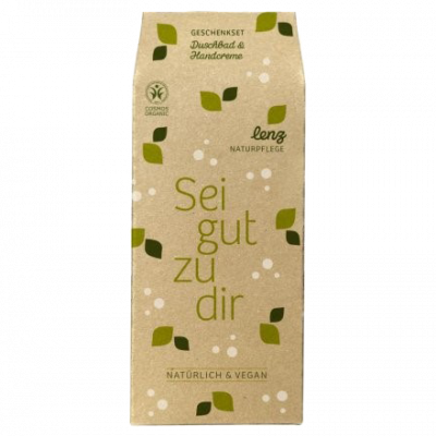Geschenkset Sei gut zu dir (Duschbad&Handcreme)